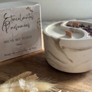 Bougie Brume Relaxante Marbré